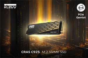 KLEVV, 신제품 ‘CRAS C925 Gen4 M.2 SSD’ 출시