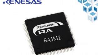 마우저 일렉트로닉스, IOT용 초저전력 RA4M2 마이크로컨트롤러 제품군 공급