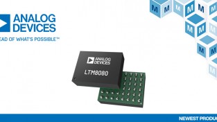 마우저, 잡음에 민감한 애플리케이션 위한 아나로그디바이스 ‘LTM8080 µModule’ 레귤레이터 제품 공급