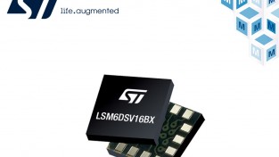 마우저, ST마이크로일렉트로닉스의 LSM6DSV16BX 모션 및 골전도 센서 제품 제공