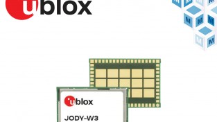 마우저, 다중 채널 및 고속 데이터 통신 확장한 유블럭스의 JODY-W3 호스트 기반 차량용 모듈 제품 제공