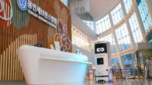 SKT, 5G 복합방역 로봇 '비누' 용인세브란스병원에서 역할 수행