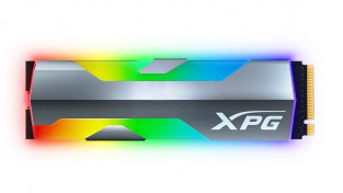 ADATA, 독특한 X자 모양 RGB 조명 디자인 XPG SPECTRIX S20G Gen3X4 M.2 NVMe 출시